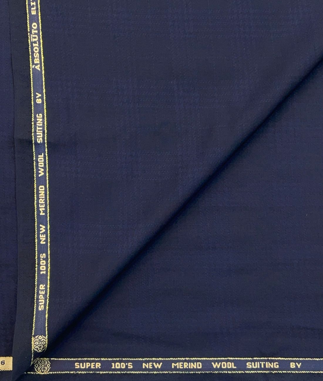 Super 100's Merino Wool Absoluto Elite Luxury Suiting Fabric - Tepchi Men