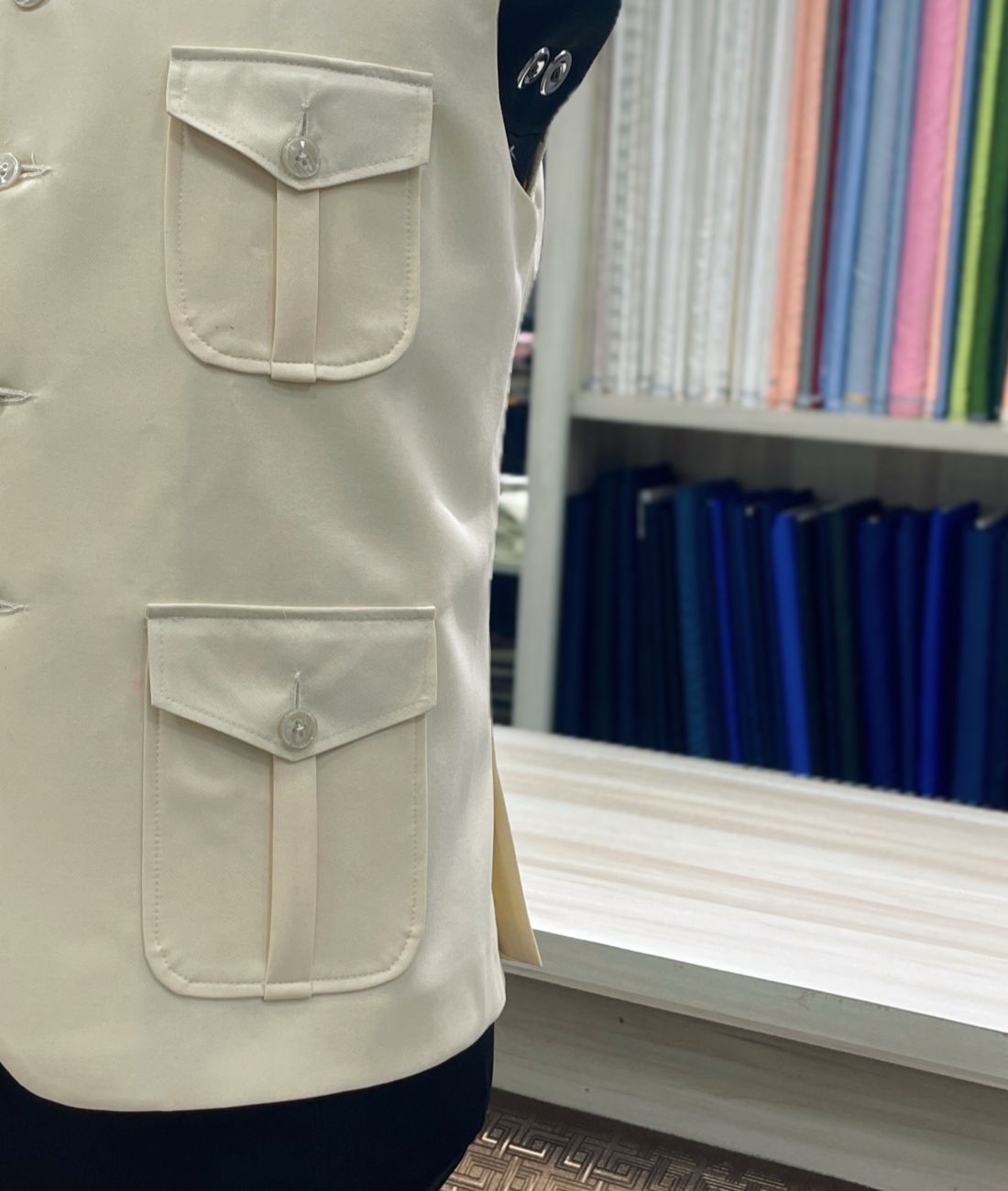 Trending Hunter Sadri with Patch Pocket - Tepchi Men