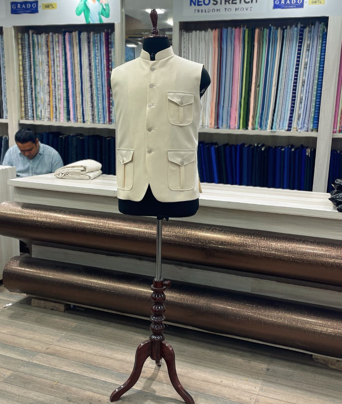 Trending Hunter Sadri with Patch Pocket - Tepchi Men