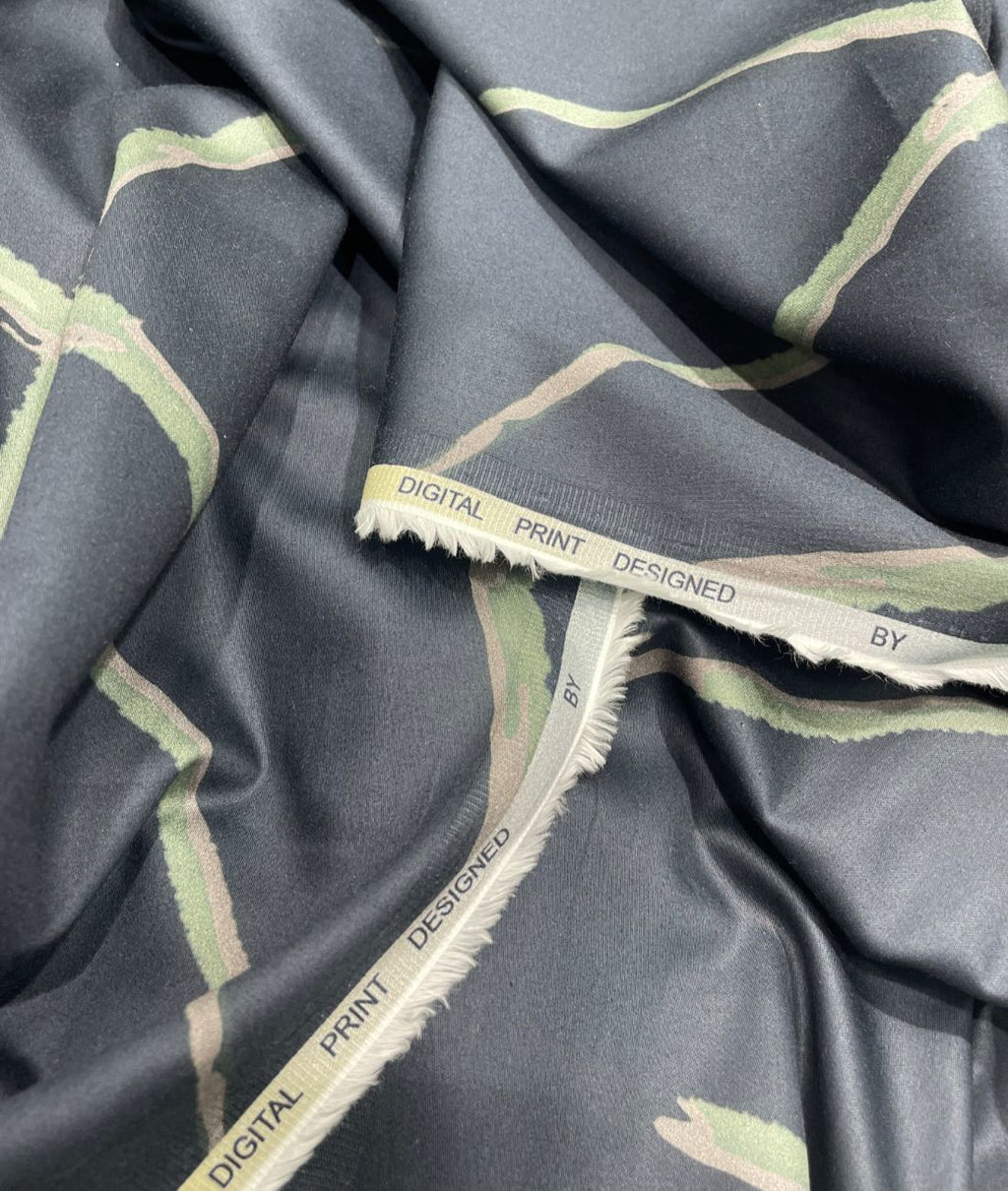 Venerdi Italy Printed Luxury Giza Cotton Fabric for Men's Shirt - Tepchi Men