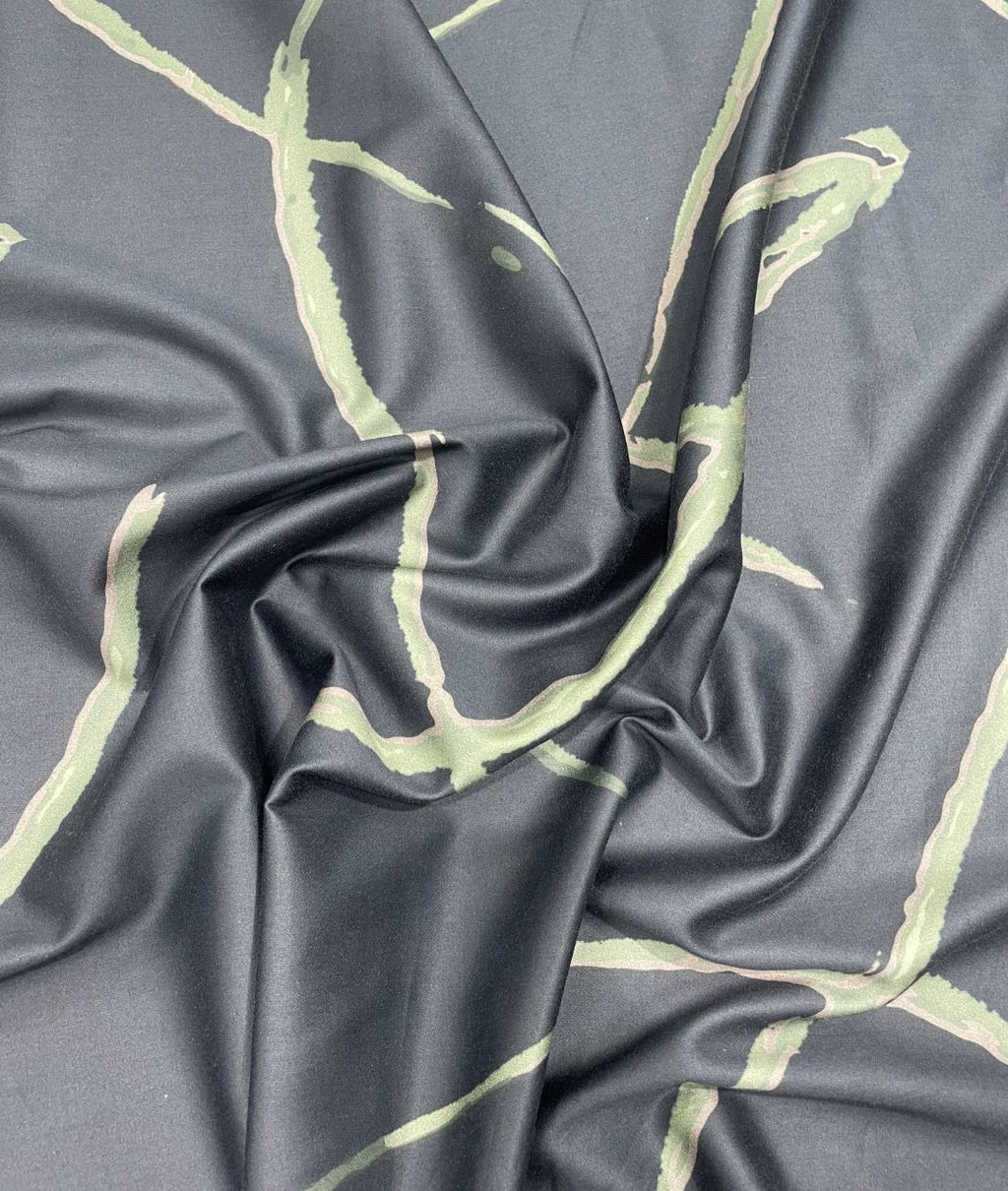 Venerdi Italy Printed Luxury Giza Cotton Fabric for Men's Shirt - Tepchi Men