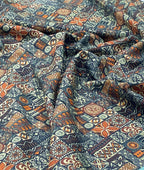 Vibrant Harmony Printed Anti Wrinke Cotton Fabric for Men's Shirts & Kurta - Tepchi Men