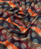Vibrant Weave Printed Anti Wrinke Cotton Fabric for Men's Shirts & Kurta - Tepchi Men