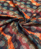 Vibrant Weave Printed Anti Wrinke Cotton Fabric for Men's Shirts & Kurta - Tepchi Men